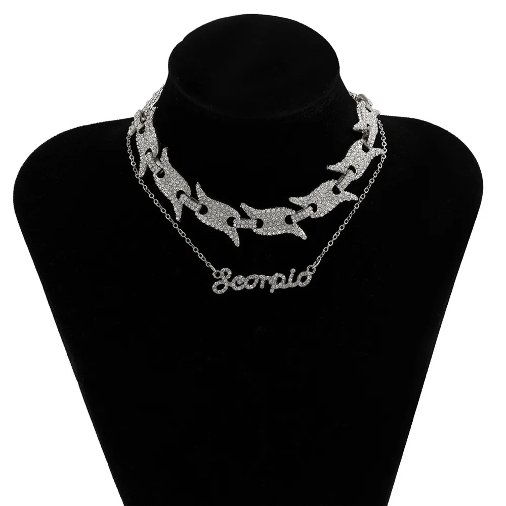 Cosysail Shiny Personality Geometric Crystal Choker Necklaces for Women Luxury Rhinestone Cuban Chunky Collier Necklace Jewelry
Cosysail Shiny Personality Geometric Crystal Choker Necklaces for Women Luxury Rhinestone Cuban Chunky Collier Necklace Jewelry
