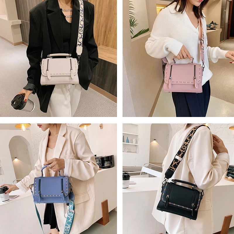 2020 new fashion designer fashion shoulder bag wide shoulder strap leather handbag handbag lady messenger bag luxury 
2020 new fashion designer fashion shoulder bag wide shoulder strap leather handbag handbag lady messenger bag luxury