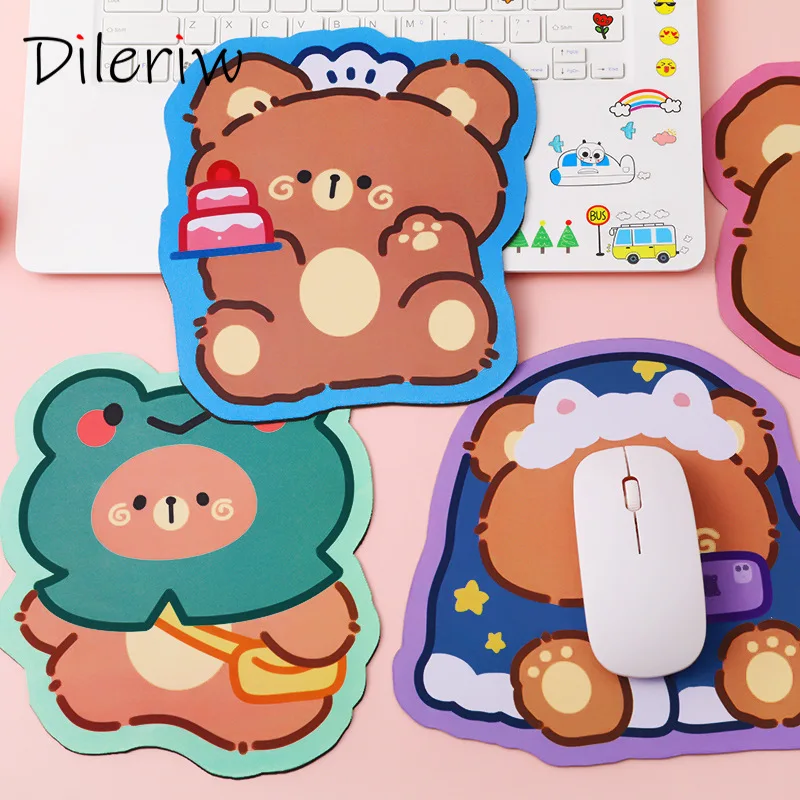 Cute Bear Rabbit Small Portable Non-slip Laptop Mouse Pad Bedroom Waterproof Desktop Coaster Waterproof Mouse Cushion
Cute Bear Rabbit Small Portable Non-slip Laptop Mouse Pad Bedroom Waterproof Desktop Coaster Waterproof Mouse Cushion