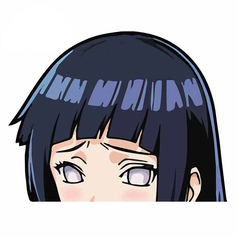 Trunk Hinata Hyuga Peek Anime Big Head Vinyl Car Sticker JDM Window Decal Accessories KK13*10cm
Trunk Hinata Hyuga Peek Anime Big Head Vinyl Car Sticker JDM Window Decal Accessories KK13*10cm