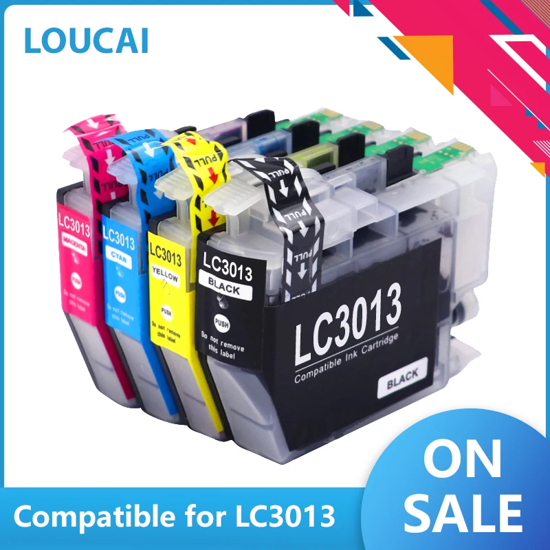 

Compatible Ink Cartridge for Brother LC3013 LC3011 MFC-J491DW MFC-J497DW MFC-J690DW MFC-J895DW Printers LC 3013 3011XLfree ship
