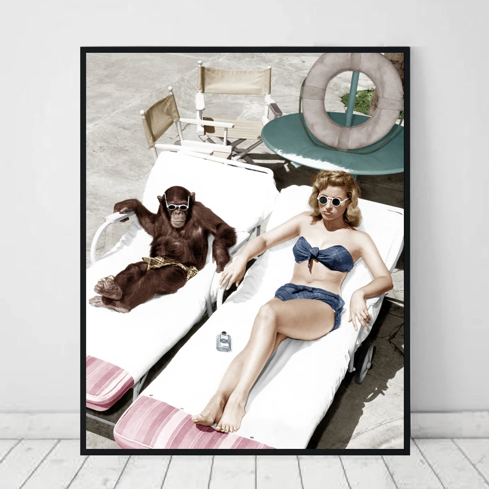Nordic Sexy Women Monkey Poster Seascape Canvas Painting Photography Art Print Modern Wall Picture For Living Room Home Décor
Nordic Sexy Women Monkey Poster Seascape Canvas Painting Photography Art Print Modern Wall Picture For Living Room Home Décor