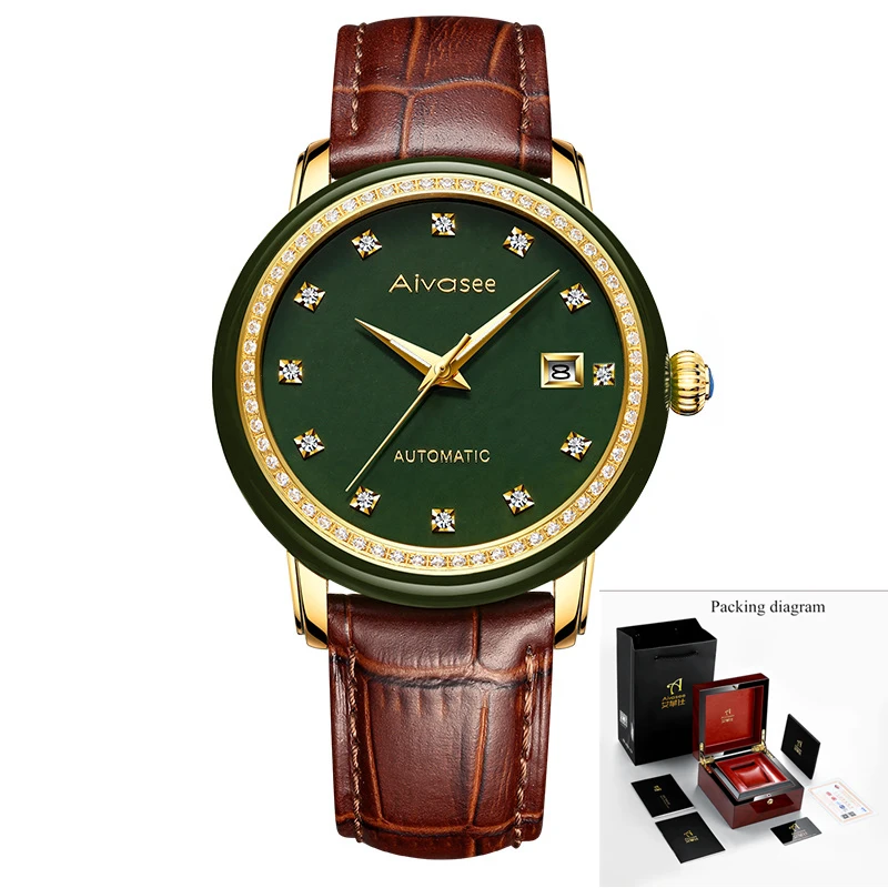 NEW CLOCK LUXURY BRAND COUPLE WATCH AUTOMATIC MECHANICAL 100% NATURAL JADE MEN WATCHES CREATIVE RETRO CLASSIC WOMEN WATCHES
NEW CLOCK LUXURY BRAND COUPLE WATCH AUTOMATIC MECHANICAL 100% NATURAL JADE MEN WATCHES CREATIVE RETRO CLASSIC WOMEN WATCHES