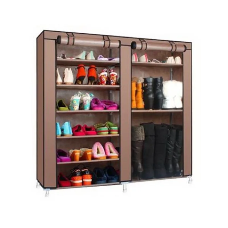 Household Shoe Rack Double Rows 9 Lattices Combination Style Coffee Shoe Cabinet Organizador De Zapatos Rangement Chaussure
Household Shoe Rack Double Rows 9 Lattices Combination Style Coffee Shoe Cabinet Organizador De Zapatos Rangement Chaussure