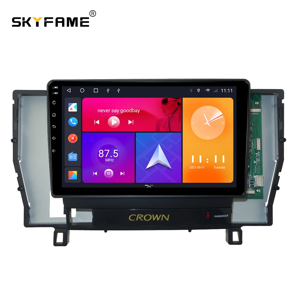 SKYFAME Android Car Navigation Radio Multimedia Player For TOYOTA CROWN 12 2003-2007 Auto stereo system
SKYFAME Android Car Navigation Radio Multimedia Player For TOYOTA CROWN 12 2003-2007 Auto stereo system
