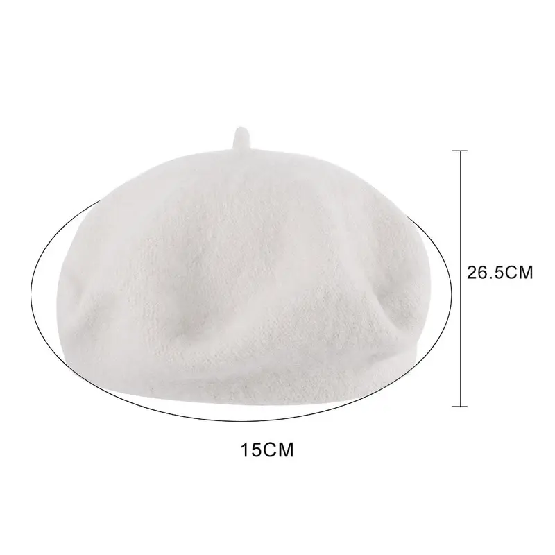 Warm Winter Female Street Cap Hat Women's Girl's Beret Solid Color French Boinas De Mujer Painter Hat Lady Vintage
Warm Winter Female Street Cap Hat Women's Girl's Beret Solid Color French Boinas De Mujer Painter Hat Lady Vintage