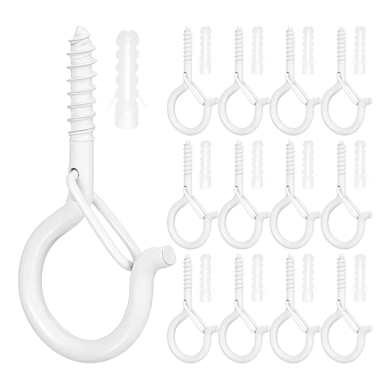 12Pcs Q-Hanger Hooks Ceiling Q Screw Hook Screw Lights Hanger Christmas Lights Hanger Hook Ceiling Screw Hanger 
12Pcs Q-Hanger Hooks Ceiling Q Screw Hook Screw Lights Hanger Christmas Lights Hanger Hook Ceiling Screw Hanger
