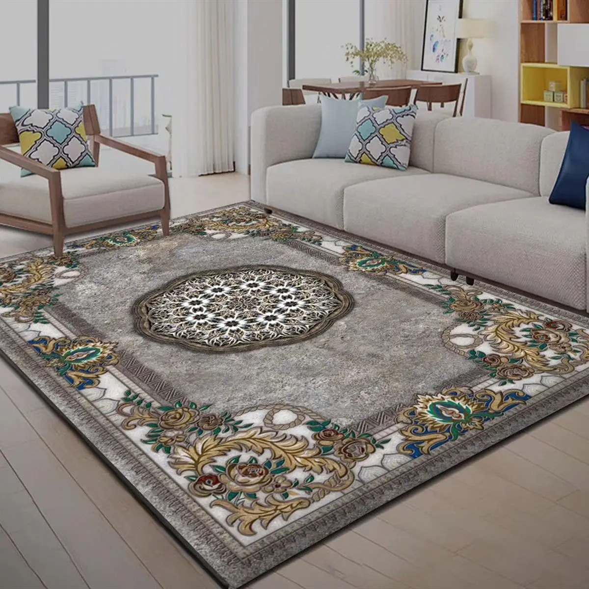 High Quality Large Area Rugs Persian Style Printed Carpets For Living Room Bedroom Anti-Slip Floor Mat Kitchen Tapete Alfombra
High Quality Large Area Rugs Persian Style Printed Carpets For Living Room Bedroom Anti-Slip Floor Mat Kitchen Tapete Alfombra