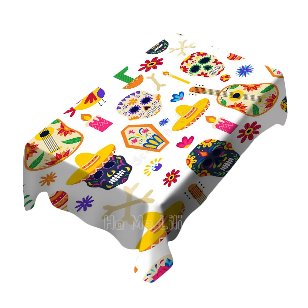 Colorful Death Skull Mexican Illustration Vector Art Table Cloth Indoor And Outdoor Decoration Picnic Party
Colorful Death Skull Mexican Illustration Vector Art Table Cloth Indoor And Outdoor Decoration Picnic Party