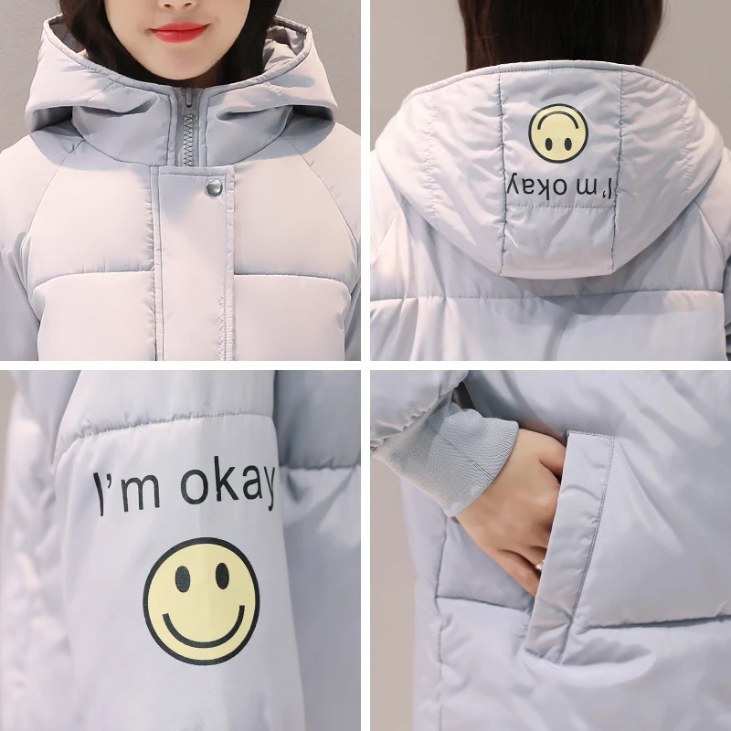 Hooded Warm Cotton Padded Womens Coat Parka Solid Color Outerwear For Women Winter Jacket Long Casaco Feminina Inverno
Hooded Warm Cotton Padded Womens Coat Parka Solid Color Outerwear For Women Winter Jacket Long Casaco Feminina Inverno