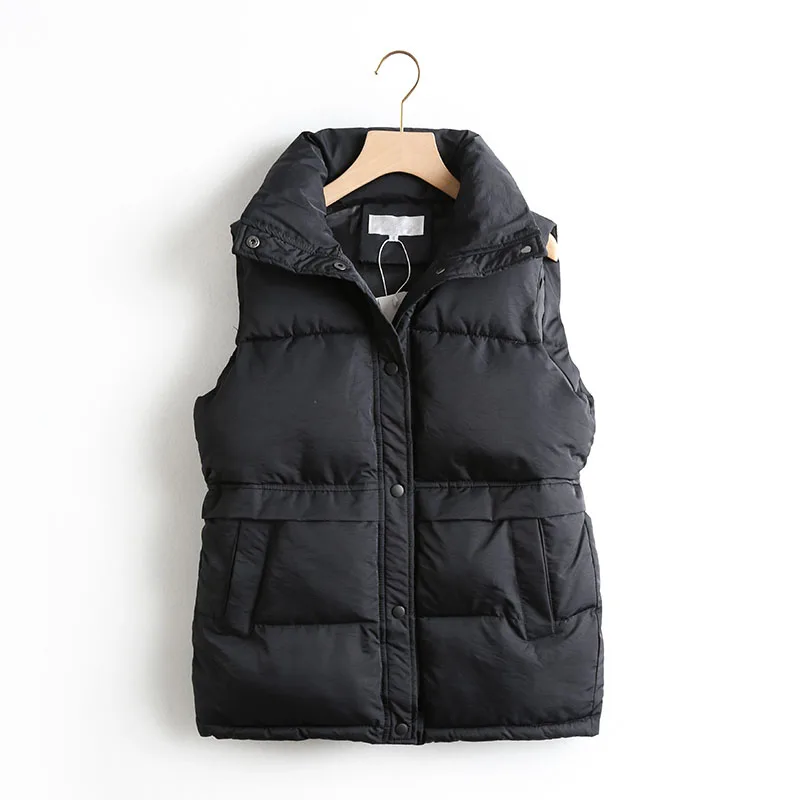 Cotton Vest Women 2021 Winter Loose Waistcoat All-Match Vest Jacket Cotton Padded Jacket Sleeveless Female Winter Waistcoat
Cotton Vest Women 2021 Winter Loose Waistcoat All-Match Vest Jacket Cotton Padded Jacket Sleeveless Female Winter Waistcoat
