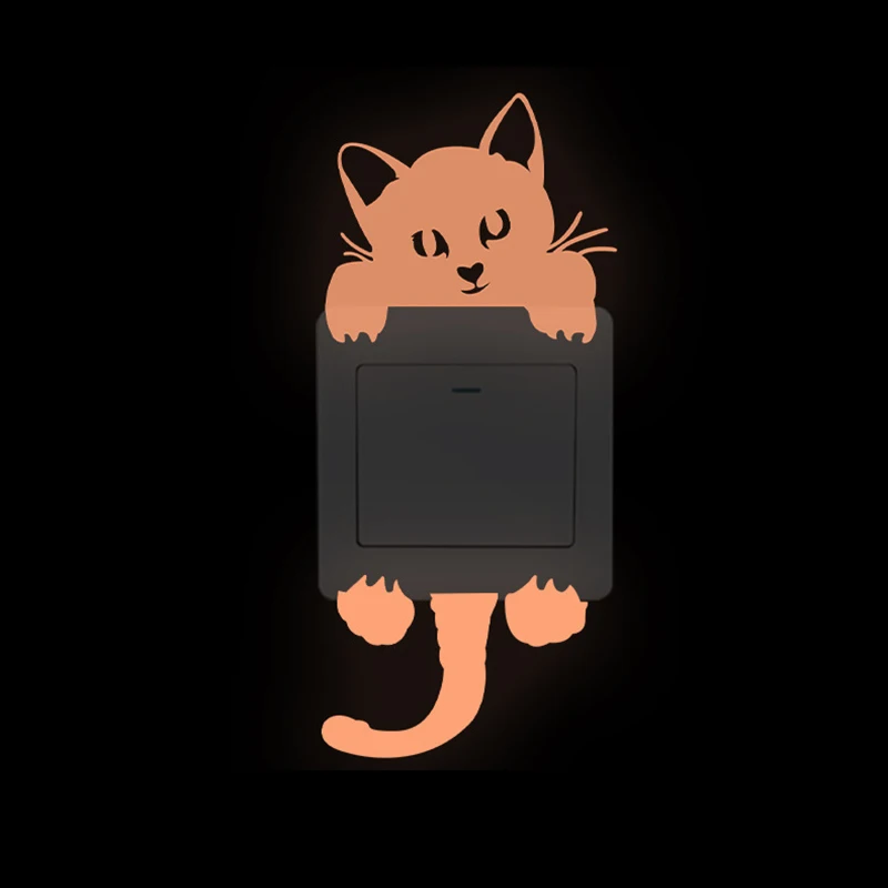 Luminous Stickers Room Decoration Decals Cat Fairy Switch Reminder Fluorescent Wall Stickers Glow In The Dark Stickers for Boys
Luminous Stickers Room Decoration Decals Cat Fairy Switch Reminder Fluorescent Wall Stickers Glow In The Dark Stickers for Boys
