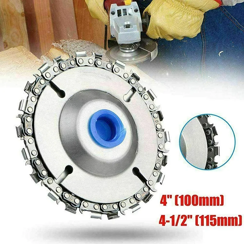 Woodworking Grinder Shaping Disc Wood Carving Chain Disc Power Attachment Milling Cutter Circular Chainsaw Wheel
Woodworking Grinder Shaping Disc Wood Carving Chain Disc Power Attachment Milling Cutter Circular Chainsaw Wheel