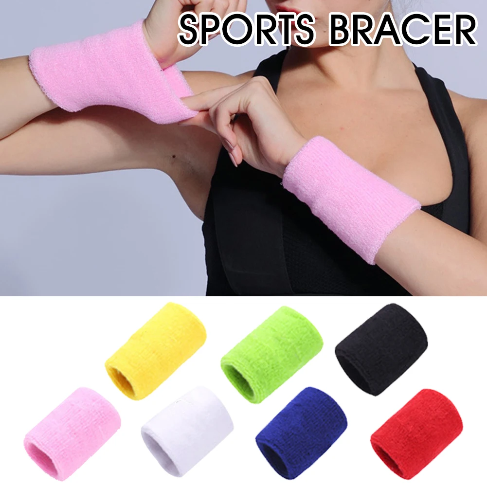 Sweatband Sports Wristbands for Men & Women Cotton Sweat Wicking Breathable Wrist Wraps Hand Support Bands for Fitness Exercise
Sweatband Sports Wristbands for Men & Women Cotton Sweat Wicking Breathable Wrist Wraps Hand Support Bands for Fitness Exercise