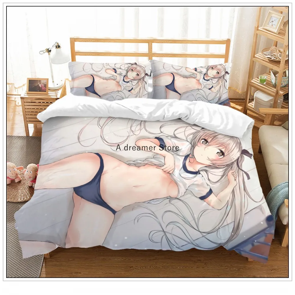 Kasugano Sora Sexy Girls Japan Anime Bedding Set Luxury Duvet Cover For Bedroom Cover Set Home Textile Bed Quilt Cover
Kasugano Sora Sexy Girls Japan Anime Bedding Set Luxury Duvet Cover For Bedroom Cover Set Home Textile Bed Quilt Cover