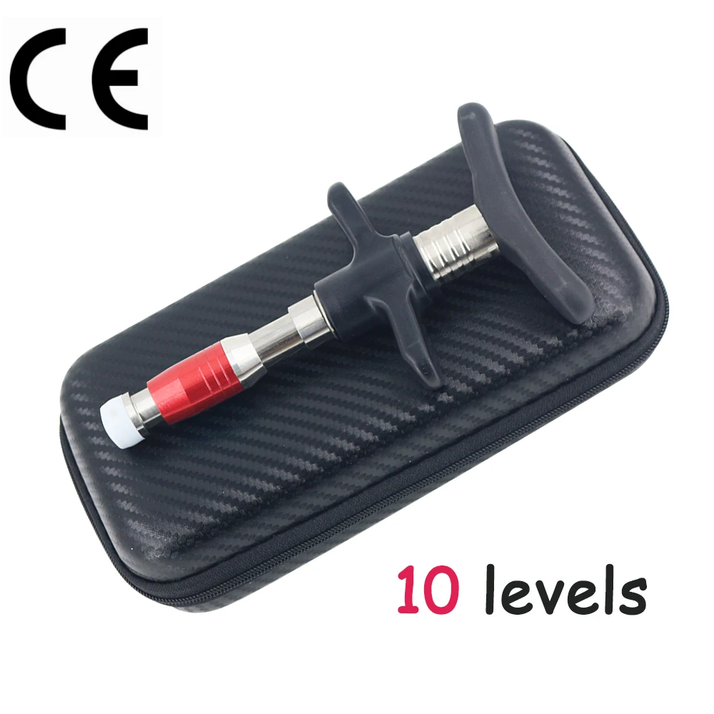 Chiropractic Adjustment Tool Physiotherapy Gun Massage Spine Correction Activator 10 Levels Therapy Adjusting Spine Manual Gun
Chiropractic Adjustment Tool Physiotherapy Gun Massage Spine Correction Activator 10 Levels Therapy Adjusting Spine Manual Gun