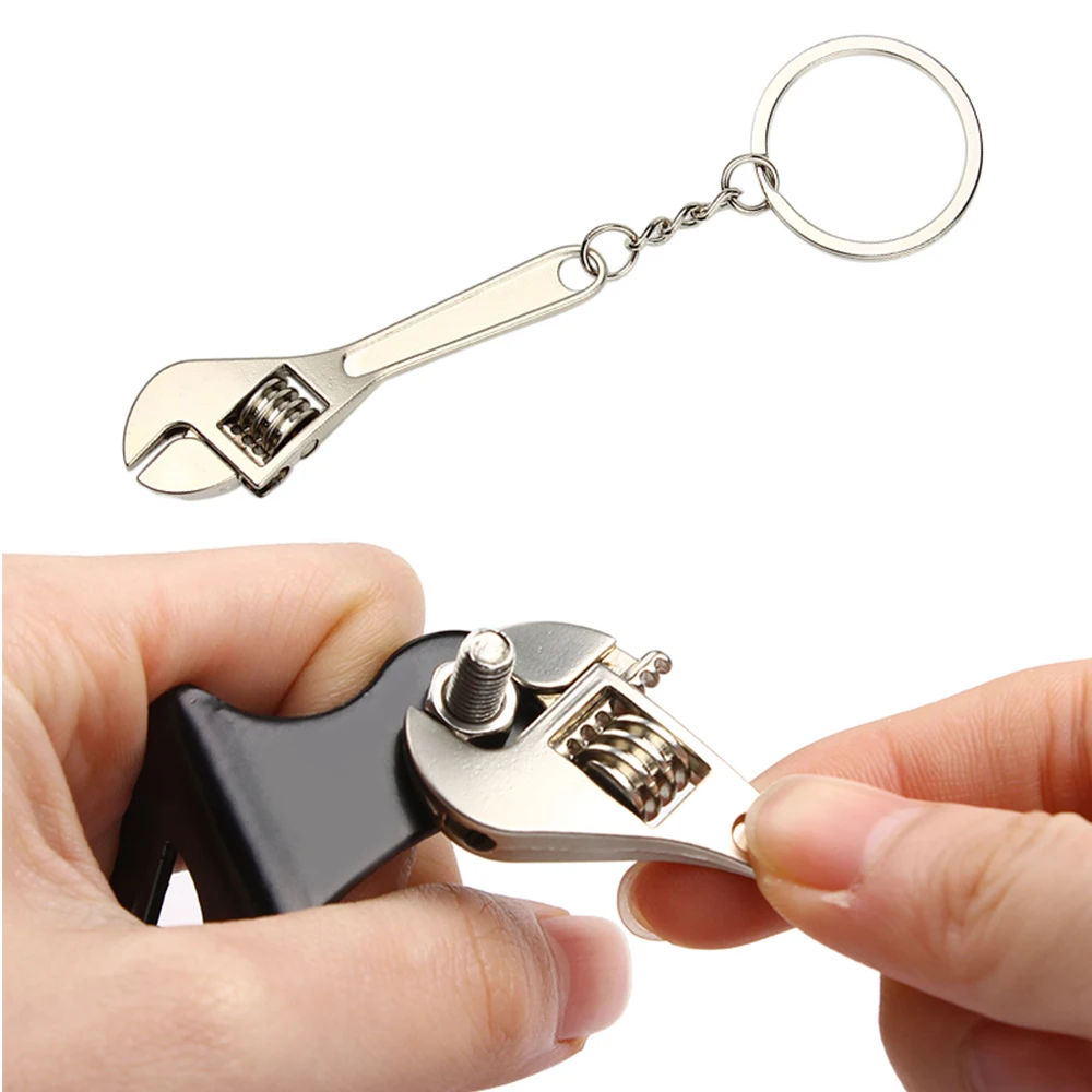 Mini Car Metal Wrench Keychain Portable Adjustable Universal Spanner For Bicycle Motorcycle Car Repairing Tools Key Rings
Mini Car Metal Wrench Keychain Portable Adjustable Universal Spanner For Bicycle Motorcycle Car Repairing Tools Key Rings