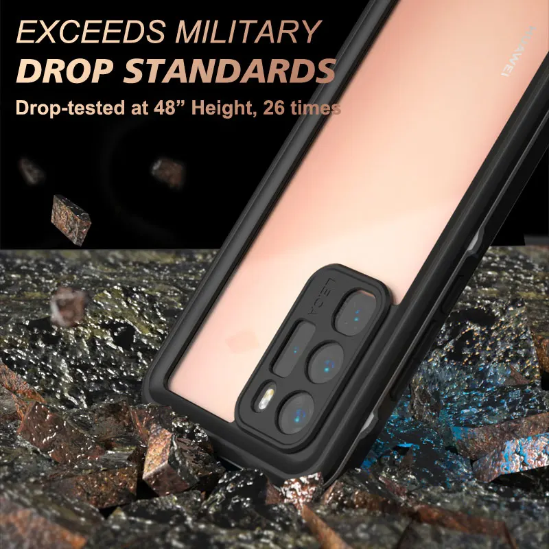 

For Huawei P40 P30 Lite P30 Pro Waterproof IP68 Diving Dustproof Phone Case for Huawei Mate 20 30 Pro Full Sealed Swimming Coque