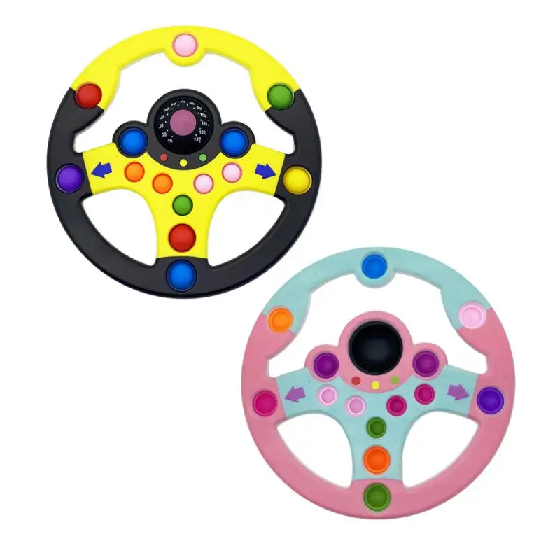 Steering Wheel Bubble Decompression Play Children’s Playground Puzzle Simulation Amusement Pressing Game Toy For Kid Adult
Steering Wheel Bubble Decompression Play Children’s Playground Puzzle Simulation Amusement Pressing Game Toy For Kid Adult