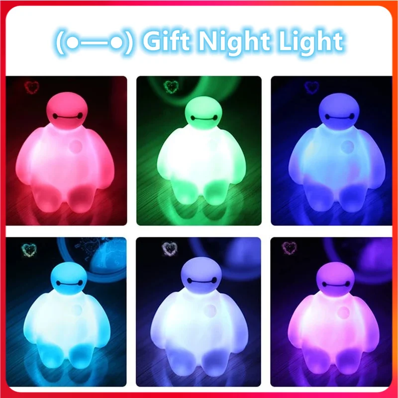 3Pcs 7-color Gradient Gift Night Light Cute Cartoon Hero LED Glowing Lights Girls Children Small Gifts Bedroom Desk Decoration
3Pcs 7-color Gradient Gift Night Light Cute Cartoon Hero LED Glowing Lights Girls Children Small Gifts Bedroom Desk Decoration