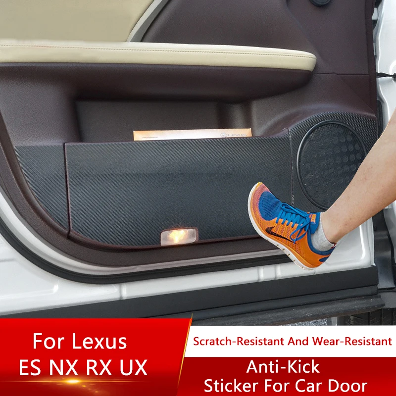 QHCP Carbon Fiber Car Door Anti Kick Film Stickers Anti-kick Protect For Lexus NX200 15-20 RX300 450H 16-20 ES200 18-22 UX 19-20
QHCP Carbon Fiber Car Door Anti Kick Film Stickers Anti-kick Protect For Lexus NX200 15-20 RX300 450H 16-20 ES200 18-22 UX 19-20