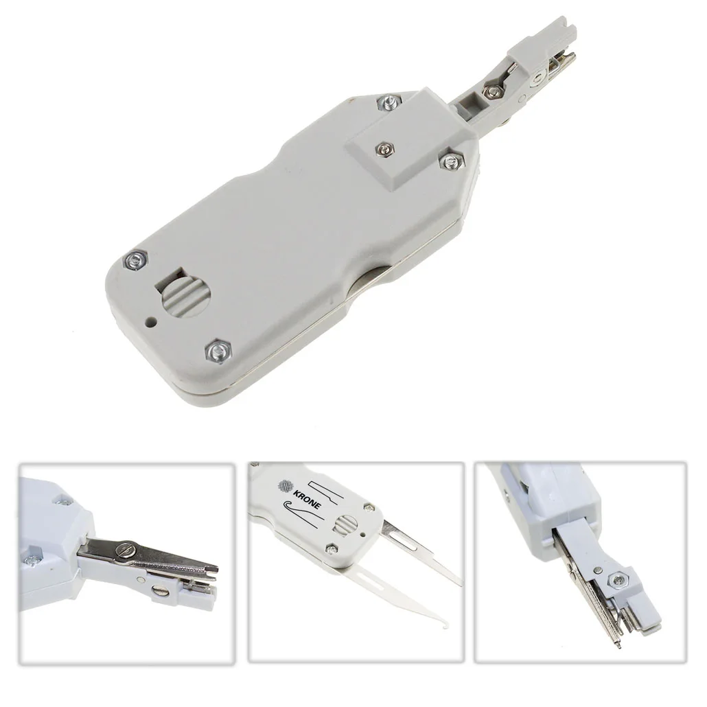 High Quality KRONE Punch Down Tool Kit With Sensor For Ethernet LAN Network Cat5 RJ45 Telecom Phone Wire RJ11 Cable Network Tool
High Quality KRONE Punch Down Tool Kit With Sensor For Ethernet LAN Network Cat5 RJ45 Telecom Phone Wire RJ11 Cable Network Tool