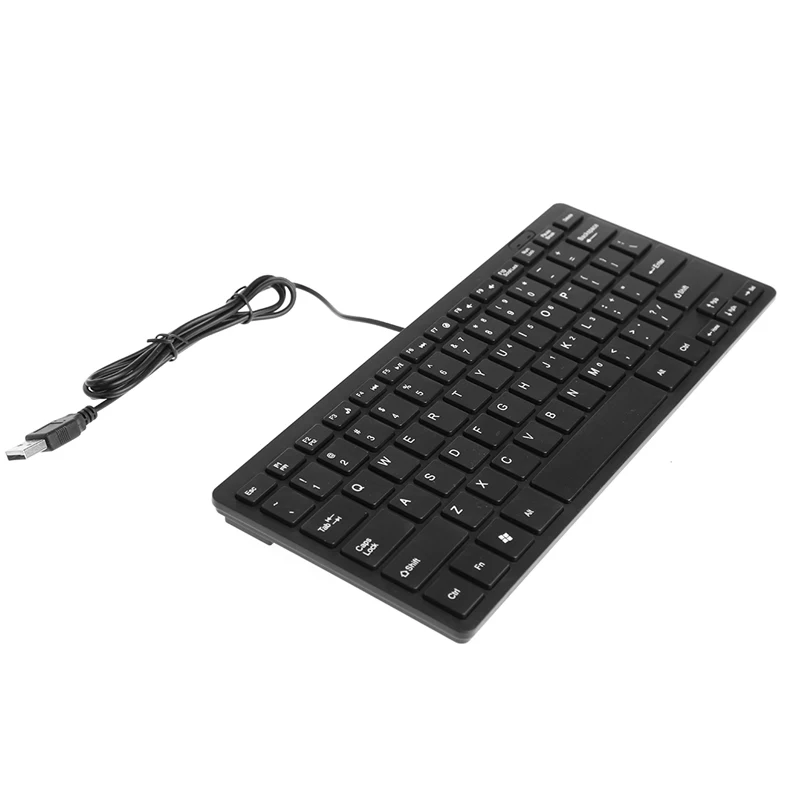 Mini Slim Multimedia USB Wired External Keyboard For Notebook Laptop PC Computer
Mini Slim Multimedia USB Wired External Keyboard For Notebook Laptop PC Computer