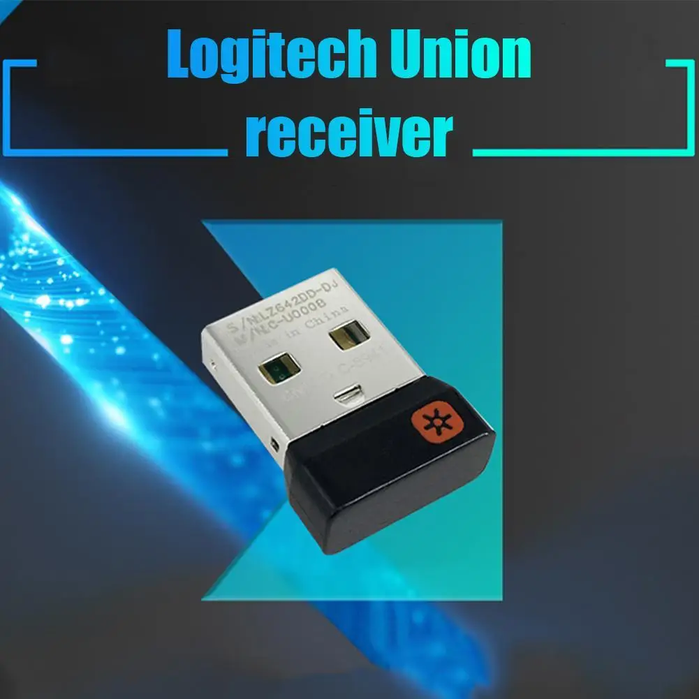 Беспроводной приемник унифицирующий Usb-адаптер для мыши Logitech клавиатуры