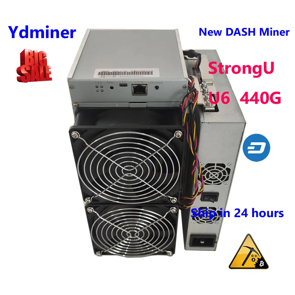 StrongU u6 x11 новый майнер 420G DASH ЛУЧШЕ ЧЕМ antminer s9j T9+ s15 s17 s17e s17+ baikal X10 whatsminer M3 D5 innosilicon