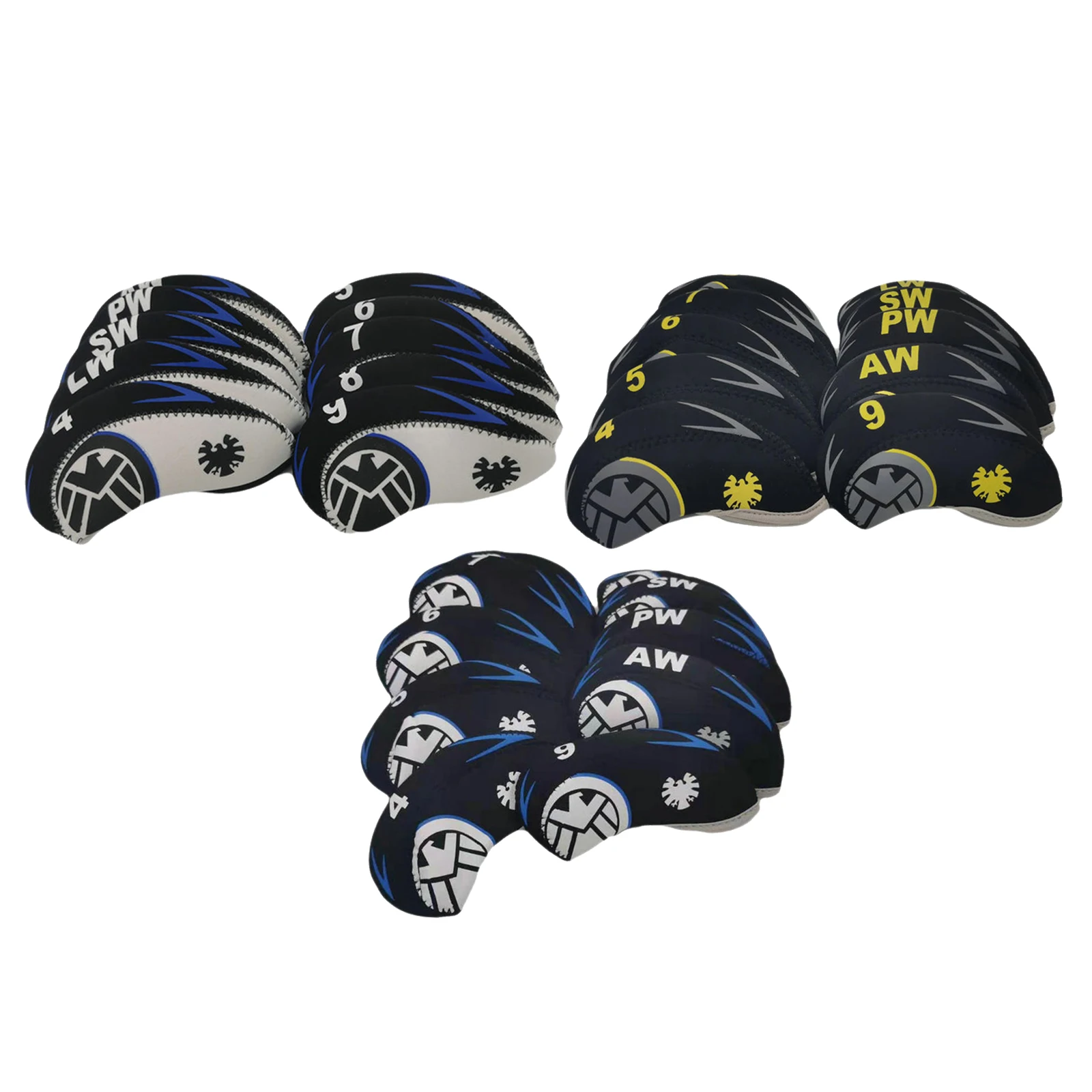 10pcs/set Golf Club Iron Head Cover Protection Headcover Fits Most Brands for Golf Lovers 
10pcs/set Golf Club Iron Head Cover Protection Headcover Fits Most Brands for Golf Lovers