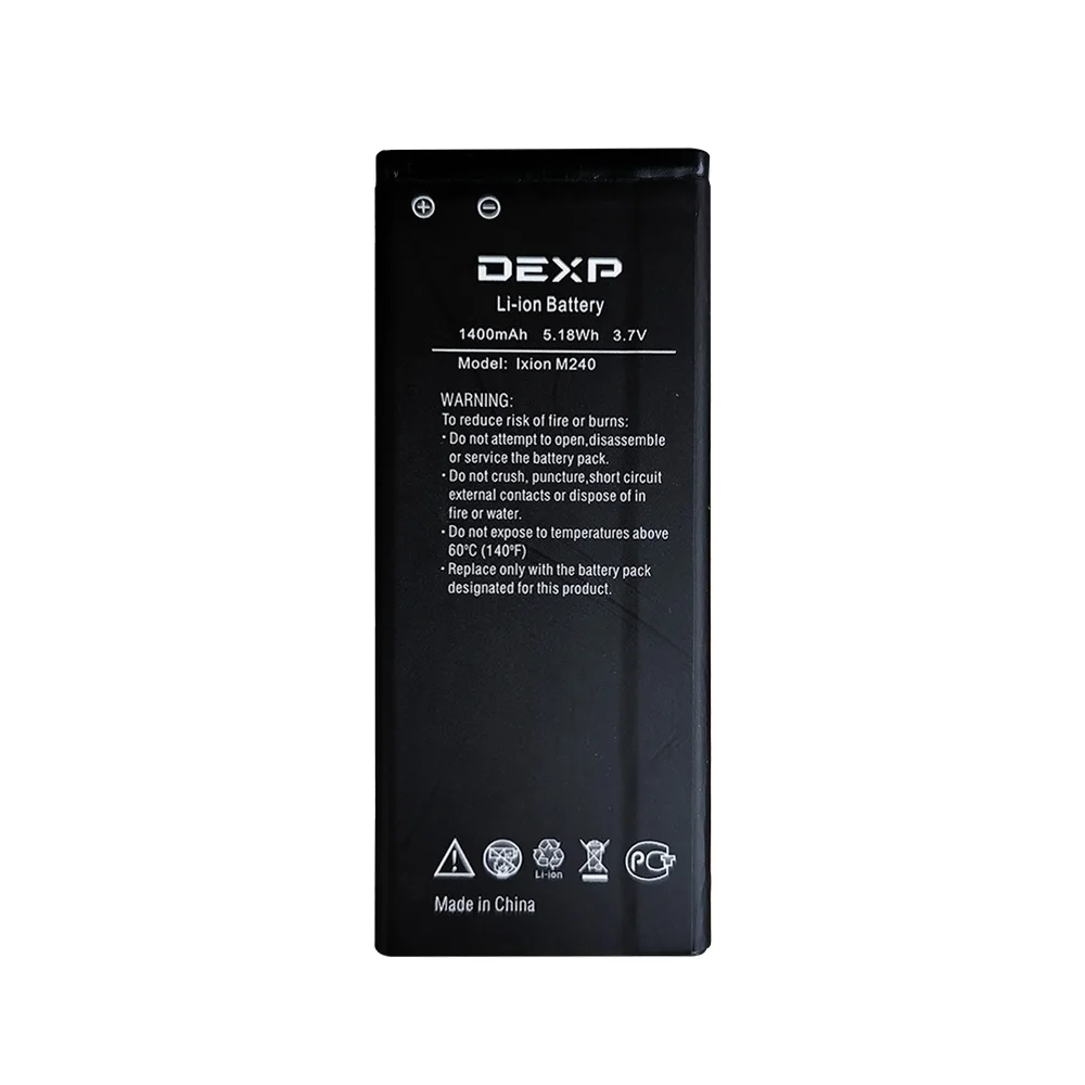 Новый высококачественный аккумулятор Ixion M240 M 240 для Dexp мобильный телефон