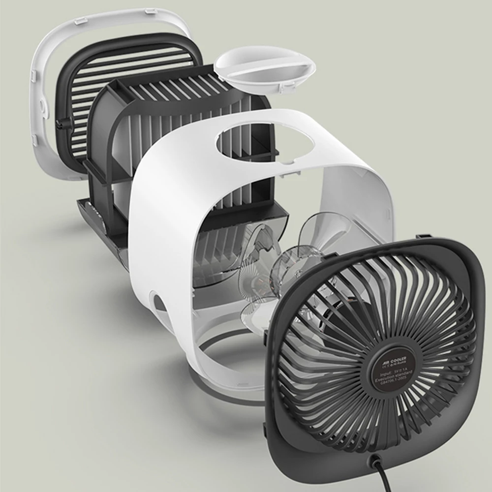 Cooling Fan Air Conditioning Air Conditioner Air Cooler Humidifier Purifier Portable For Home Room Office 3 Speeds Desktop Quiet
Cooling Fan Air Conditioning Air Conditioner Air Cooler Humidifier Purifier Portable For Home Room Office 3 Speeds Desktop Quiet