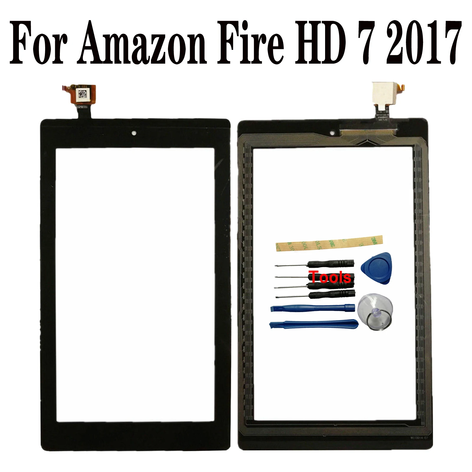 Внешний стеклянный сенсорный экран для Amazon Fire HD 7 7 "7-го поколения 2017 SR043KL
Внешний стеклянный сенсорный экран для Amazon Fire HD 7 7 "7-го поколения 2017 SR043KL
