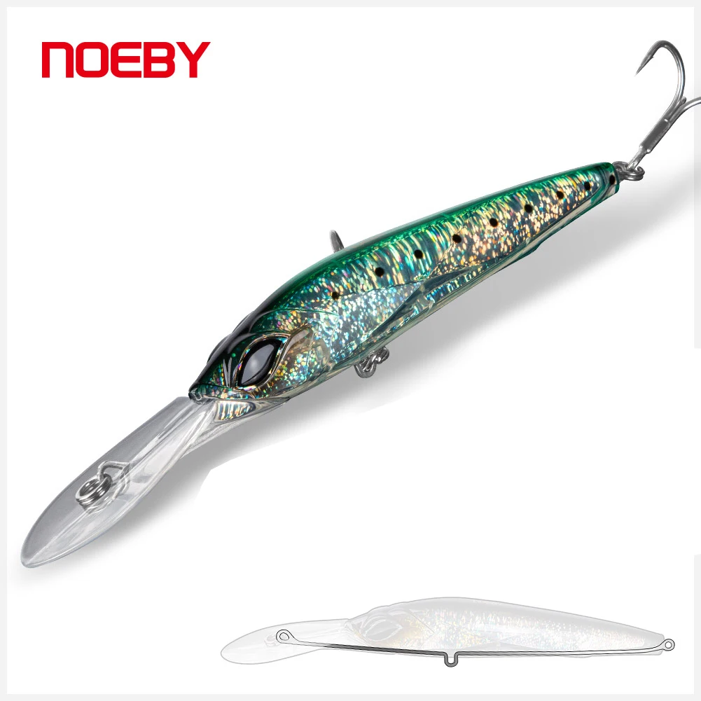 NOEBY New Arrival Fishing Goods 18cm 90g Minnow Trolling Fishing Lure for Fishing Tuna Big Fish Saltwater Hard Lures NBL9485
NOEBY New Arrival Fishing Goods 18cm 90g Minnow Trolling Fishing Lure for Fishing Tuna Big Fish Saltwater Hard Lures NBL9485