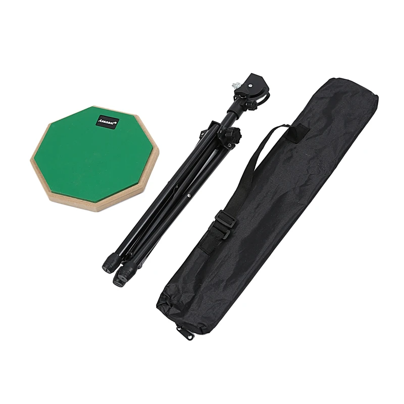 8 Inch Rubber Wooden Dumb Drum Practice Training Drum Pad With Stand for Percussion Instruments Parts
8 Inch Rubber Wooden Dumb Drum Practice Training Drum Pad With Stand for Percussion Instruments Parts
