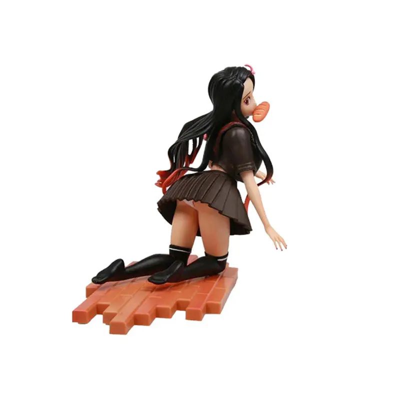 Demon Slayer Kamado Nezuko Action Figures Toys Kimetsu no Yaiba Anime Uniforms Kamado Nezuko PVC Figurine Toys Model 
Demon Slayer Kamado Nezuko Action Figures Toys Kimetsu no Yaiba Anime Uniforms Kamado Nezuko PVC Figurine Toys Model