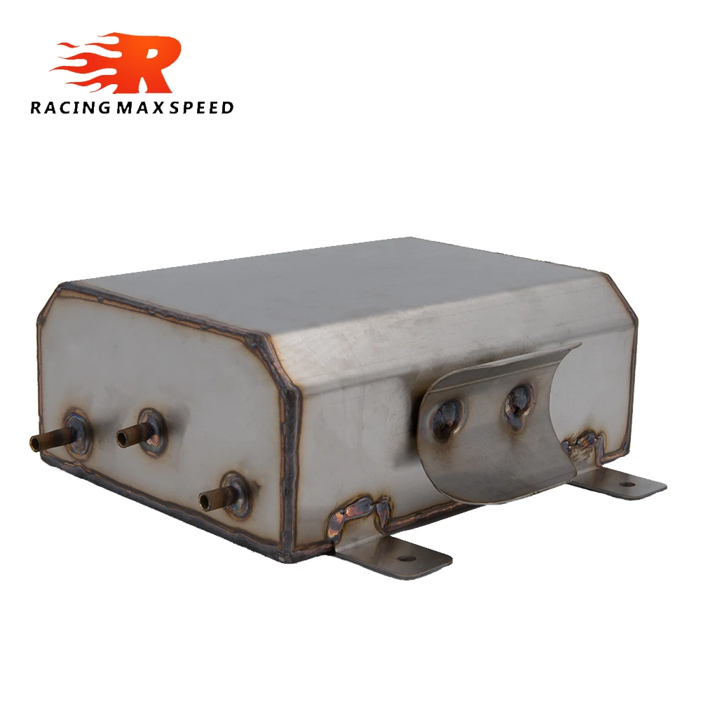 AUTO 3.5L Stainless Steel FUEL PUMP SURGE TANK Fuel Tank Fuel 1/4 Mile Turbo E85 OCT-1123-SI 
AUTO 3.5L Stainless Steel FUEL PUMP SURGE TANK Fuel Tank Fuel 1/4 Mile Turbo E85 OCT-1123-SI