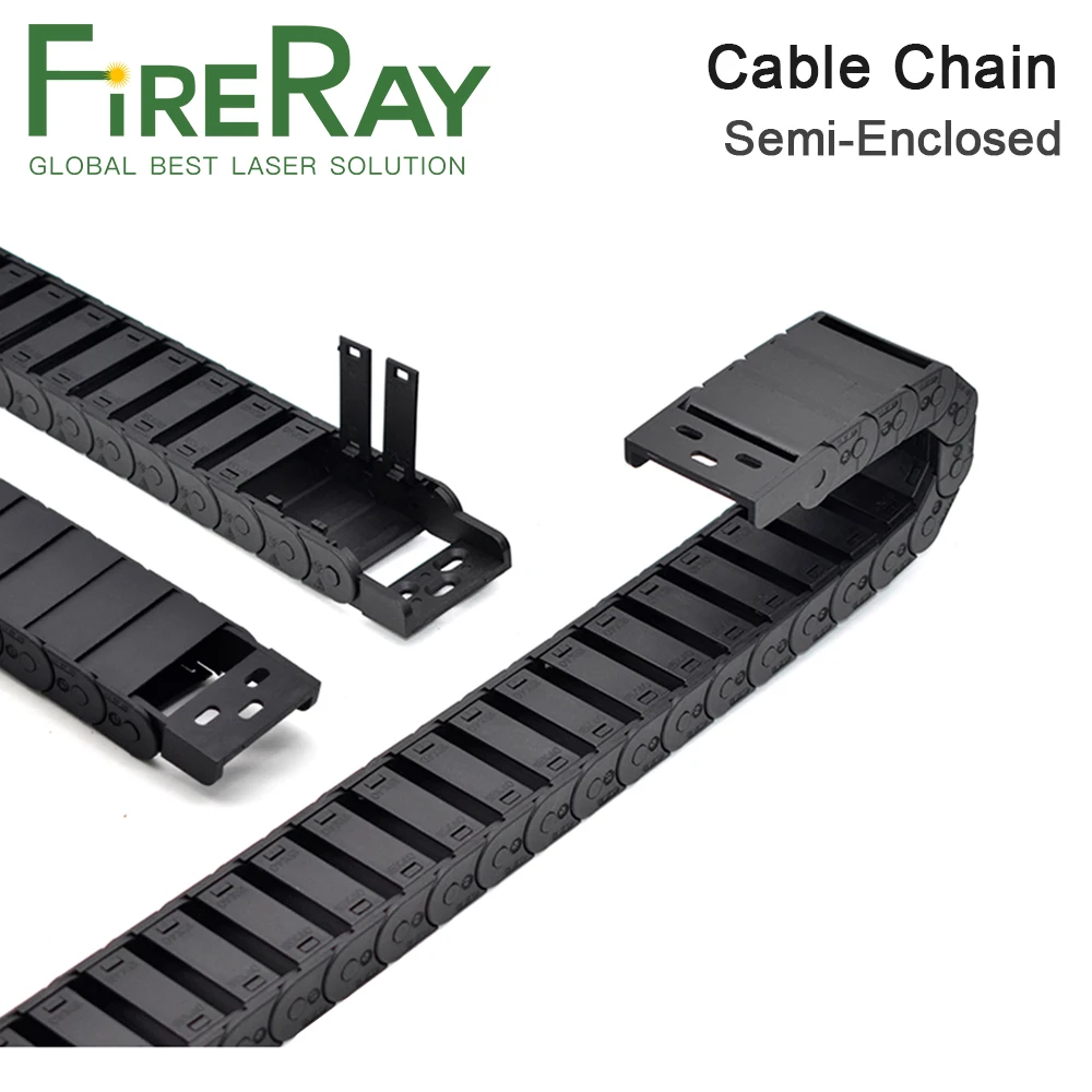 1meter Cable Chain Semi-Enclosed 15*20 30 40 50mm Wire Transmission Carrier Plastic Drag Towline For 3D Printer CNC Engraving
1meter Cable Chain Semi-Enclosed 15*20 30 40 50mm Wire Transmission Carrier Plastic Drag Towline For 3D Printer CNC Engraving
