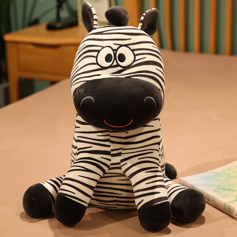 1pc 25/40/55cm Funny Zebra Plush Toys Cartoon Stuffed Soft Animal Donkey Pillow Cushion for Baby Girls Birthday Gifts
1pc 25/40/55cm Funny Zebra Plush Toys Cartoon Stuffed Soft Animal Donkey Pillow Cushion for Baby Girls Birthday Gifts