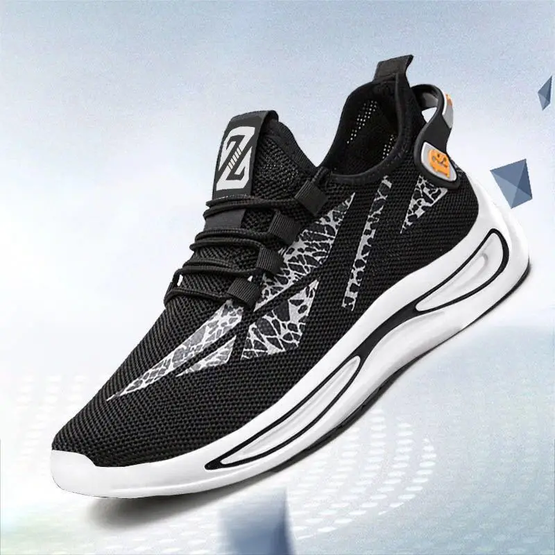 Fashion men's sports shoes mesh casual shoes lace-up men's shoes lightweight vulcanized walking sneakers Zapatillas Hombre size 
Fashion men's sports shoes mesh casual shoes lace-up men's shoes lightweight vulcanized walking sneakers Zapatillas Hombre size