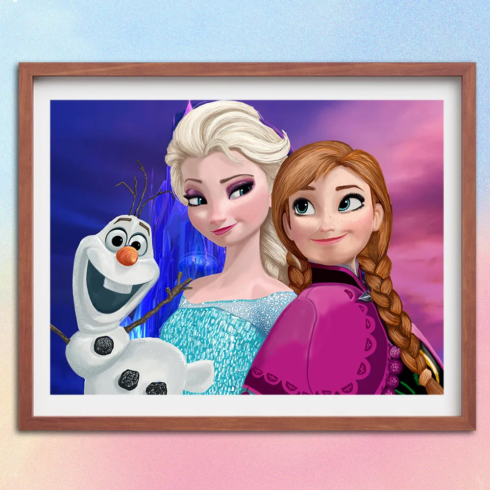 Disney Frozen Cartoon Princess Diamond Painting New Arrival Ice Sisters Diamond Embroidery Picture Of Rhinestone Home Decor
Disney Frozen Cartoon Princess Diamond Painting New Arrival Ice Sisters Diamond Embroidery Picture Of Rhinestone Home Decor