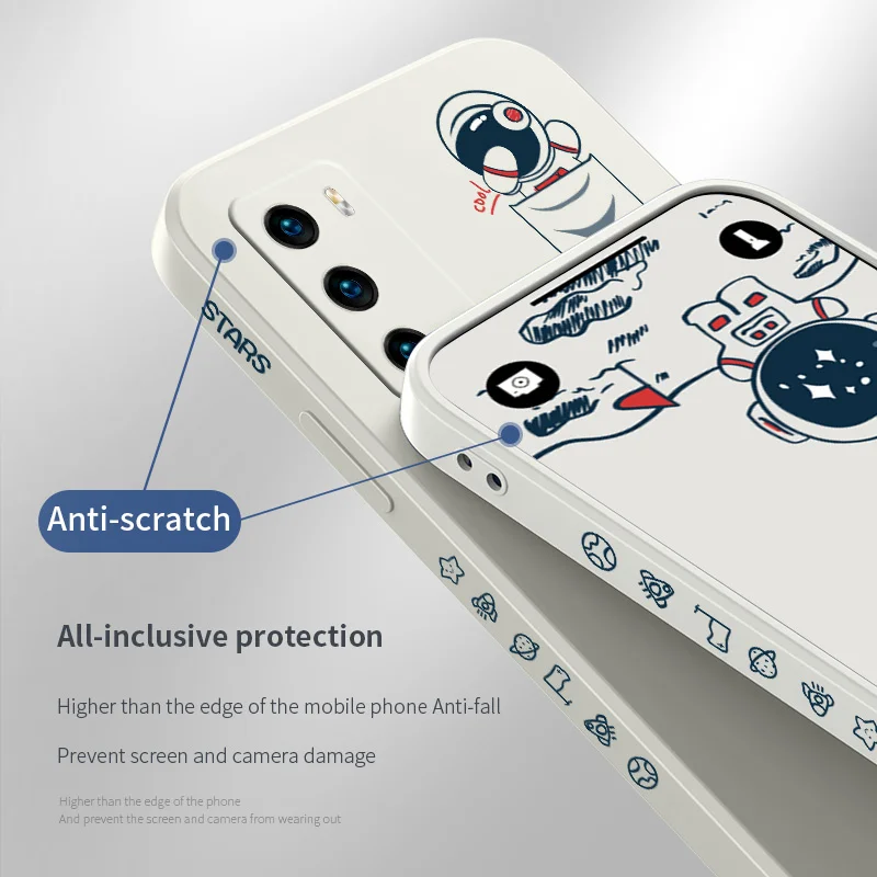 Star Astronaut Case For Huawei P40 P40Lite P30 P20 Mate 40 40Pro 30 20 Pro Lite P Smart 2021 Y7a Liquid Silicone Cover
Star Astronaut Case For Huawei P40 P40Lite P30 P20 Mate 40 40Pro 30 20 Pro Lite P Smart 2021 Y7a Liquid Silicone Cover