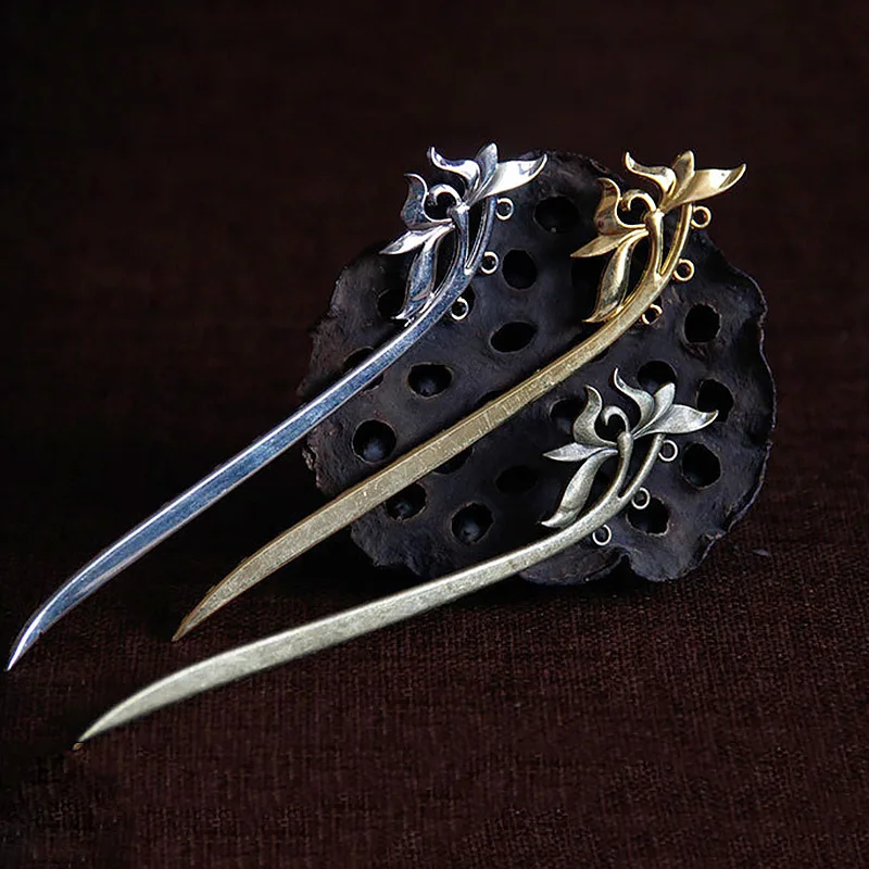 Retro Ethnic Style Metal Hair Stick Handmade Vintage Alloy Hairpin Women Fashion Jewelry Female Hair Accessories Styling Tools 
Retro Ethnic Style Metal Hair Stick Handmade Vintage Alloy Hairpin Women Fashion Jewelry Female Hair Accessories Styling Tools