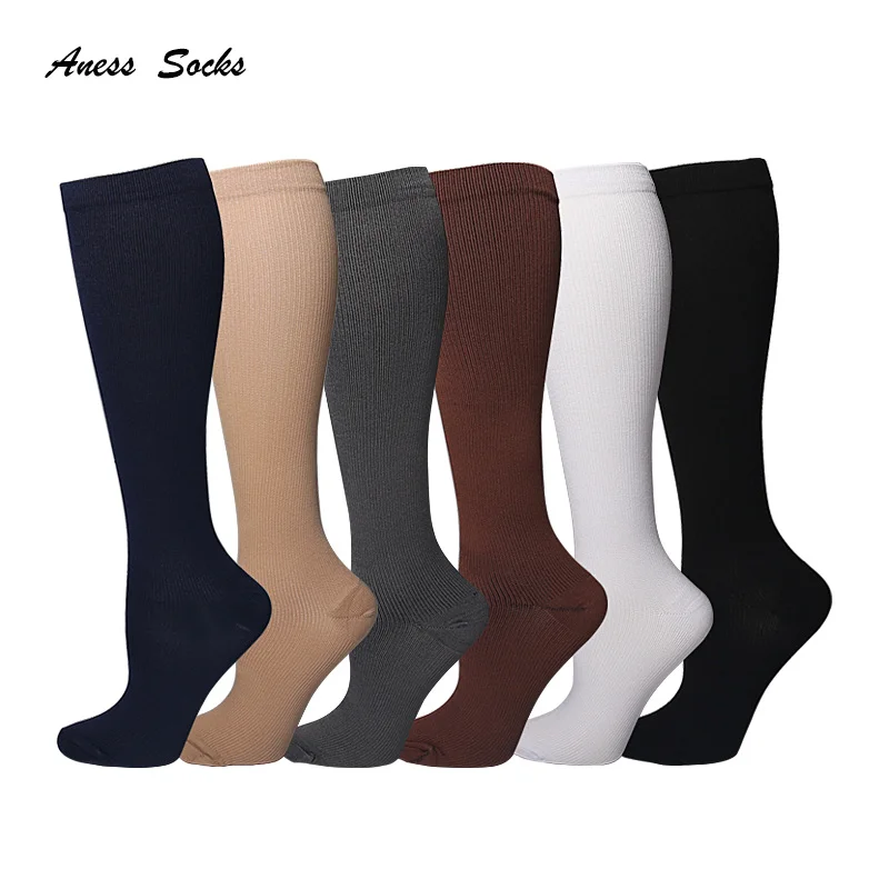 1 Pair Compression Stockings Women Knee High Compression Socks Elastic Socks Running Sports Travel Sports Compression Socks -40
1 Pair Compression Stockings Women Knee High Compression Socks Elastic Socks Running Sports Travel Sports Compression Socks -40