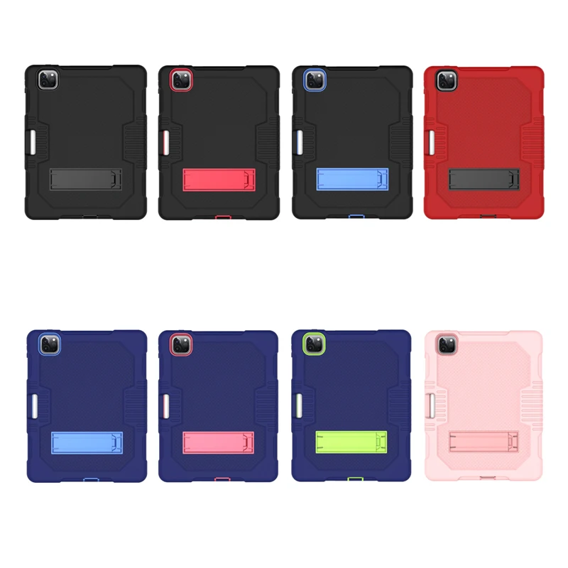 For iPad Pro 11 inch 2020 Shockproof Protective Case Silicon PC Stand Back Cover for iPad Pro 2020 With Pen Set 3 in 1 Back Case
For iPad Pro 11 inch 2020 Shockproof Protective Case Silicon PC Stand Back Cover for iPad Pro 2020 With Pen Set 3 in 1 Back Case