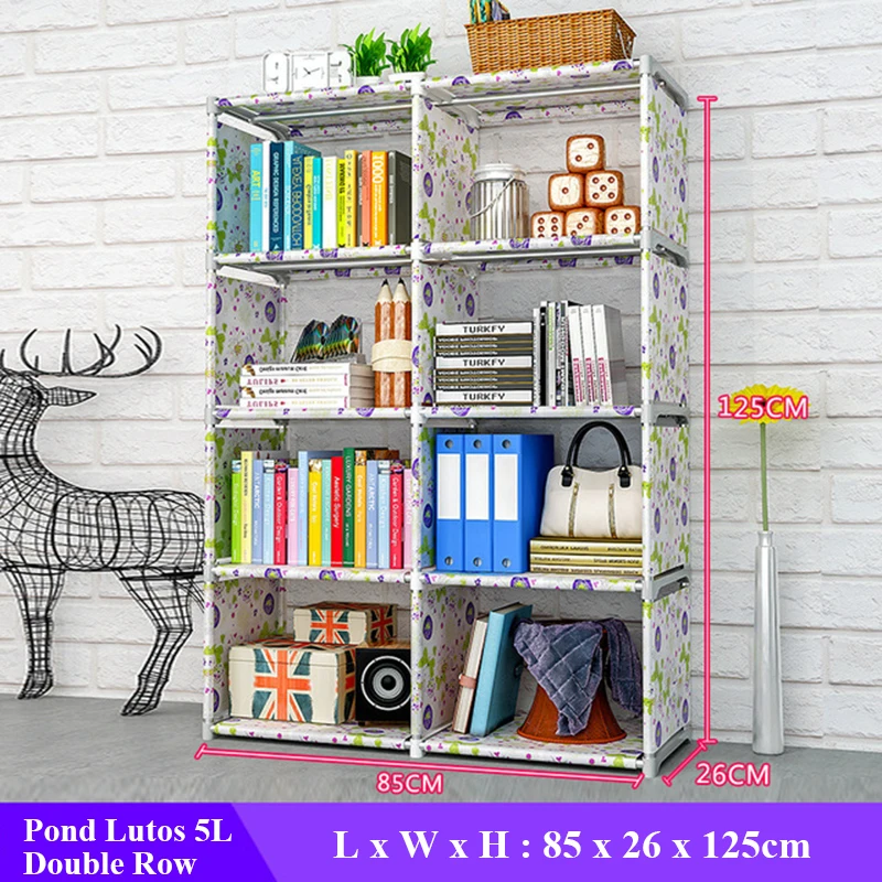 Creative Modern Nonwoven Simple Bookshelf Floor Easy Moving DIY Home Decoration Dorm Shelf Bookcase Kids Book Storage Organizer 
Creative Modern Nonwoven Simple Bookshelf Floor Easy Moving DIY Home Decoration Dorm Shelf Bookcase Kids Book Storage Organizer