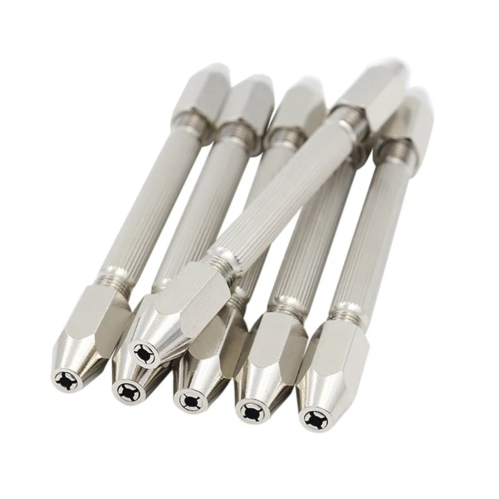 Double Head Micro Aluminum Hand Drill Keyless Chuck +10pc Twist Drill Bit Rotary FDH
Double Head Micro Aluminum Hand Drill Keyless Chuck +10pc Twist Drill Bit Rotary FDH