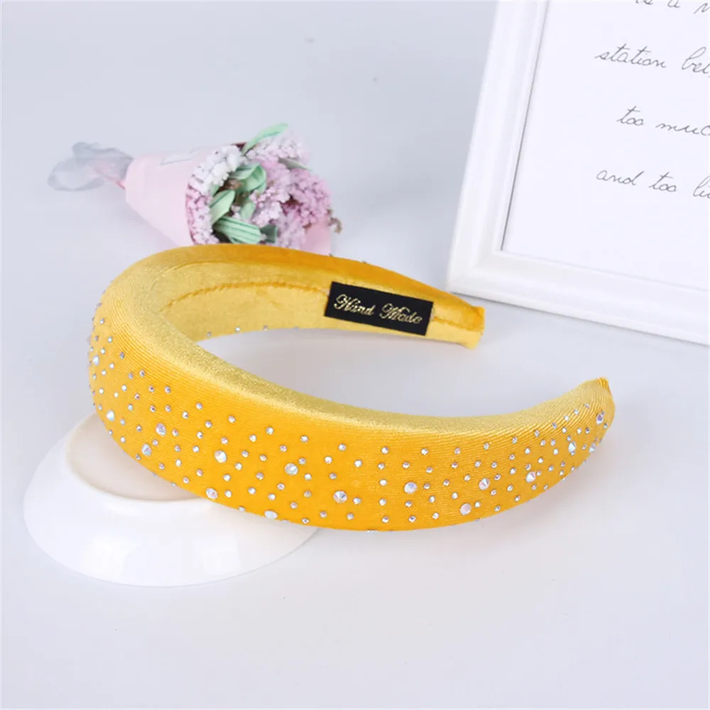 1pcs Fashion New Style Headband Hot Rhinestone Velvet Cloth Headband Diamond Gold Velvet Rhinestone Sponge Women Girls Headband
1pcs Fashion New Style Headband Hot Rhinestone Velvet Cloth Headband Diamond Gold Velvet Rhinestone Sponge Women Girls Headband