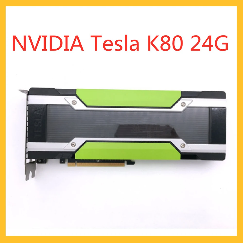 Tesla K80 24G для NVIDIA оригинальная видеокарта GPU вычислительная карта ускоритель программирования модель анализ Виртуальная карта
Tesla K80 24G для NVIDIA оригинальная видеокарта GPU вычислительная карта ускоритель программирования модель анализ Виртуальная карта