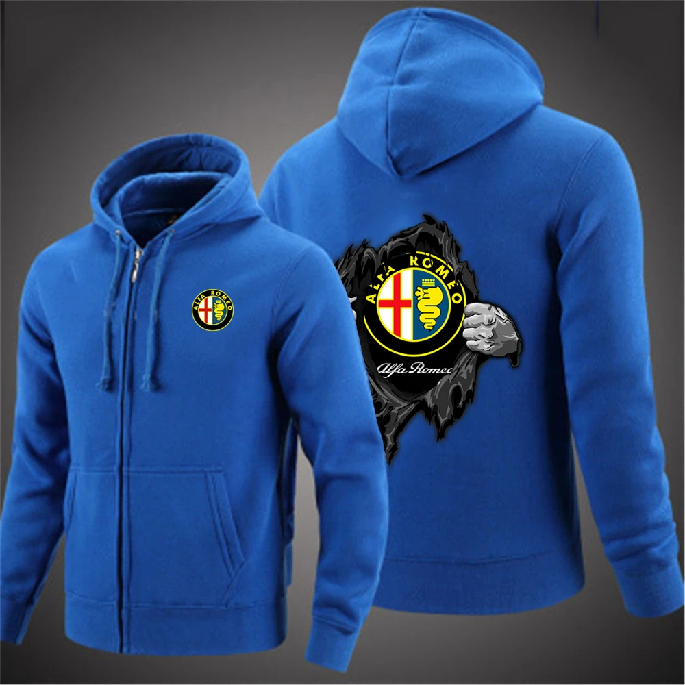 2021 Autumn New Alfa Romeo custom Cardigan Men Punk print Casual Apparel Hoodies Sweatshirts Man Outerwear Hoodies
2021 Autumn New Alfa Romeo custom Cardigan Men Punk print Casual Apparel Hoodies Sweatshirts Man Outerwear Hoodies
